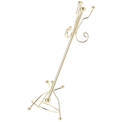 OFFIGAM Puppengarderobe Mini- -lagerregale Miniatur Kleiderbügel Mini-möbelspielzeug Kleiderbügel Für Puppen Puppenhaus Mini Möbel Puppen Aufhänger Puppenkleiderbügel Golden Metall OFFIGAM Puppengarderobe Mini- -lagerregale Miniatur Kleiderbügel Mini-möbelspielzeug Kleiderbügel Für Puppen Puppenhaus Mini Möbel Puppen Aufhänger Puppenkleiderbügel Golden Metall von OFFIGAM