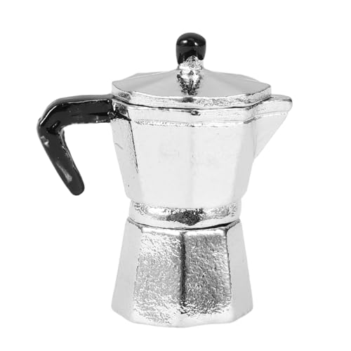 OFFIGAM Miniaturkaffee-Pot Für Puppenhauszubehör Realistisches Modell Für Mini-küchen Für Miniatur-szenen Aus Langlebigem Legierungs-Material Elegantes Design Mit Feinen Details OFFIGAM Miniaturkaffee-Pot Für Puppenhauszubehör Realistisches Modell Für Mini-küchen Für Miniatur-szenen Aus Langlebigem Legierungs-Material Elegantes Design Mit Feinen Details von OFFIGAM