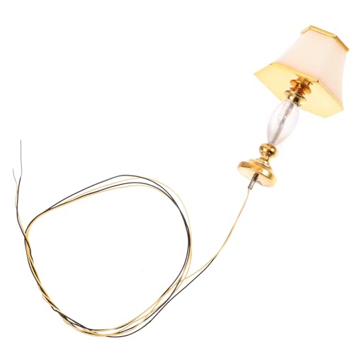 OFFIGAM Puppenstuben-tischlampe Mädchen Puppenhaus-tapete Puppenhauspuppen Miniatur Puppenhauslampen Batteriebetriebene Puppenhausbeleuchtung Puppenhochstuhl Metall Golden OFFIGAM Puppenstuben-tischlampe Mädchen Puppenhaus-tapete Puppenhauspuppen Miniatur Puppenhauslampen Batteriebetriebene Puppenhausbeleuchtung Puppenhochstuhl Metall Golden von OFFIGAM