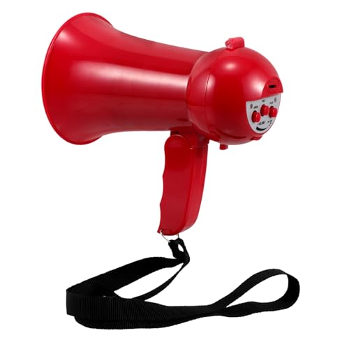OFFIGAM Portable Rote Megaphon Lautsprecher Für Hochzeiten Spaßmacher Für Bräutigame Und Trauzeugen Während Feierlichkeiten Und Spielen Leicht Tragbar Für Interaktionen OFFIGAM Portable Rote Megaphon Lautsprecher Für Hochzeiten Spaßmacher Für Bräutigame Und Trauzeugen Während Feierlichkeiten Und Spielen Leicht Tragbar Für Interaktionen von OFFIGAM