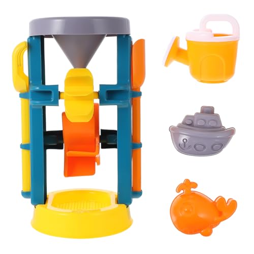 OFFIGAM Sandspielzeug Set für Teiliges Sandspielzeug für Strand Leicht und Vielseitig für Sommeraktivitäten Fördert Kreativität und Motorische Fähigkeiten Zufällige Farbe Zufällige Farbe von OFFIGAM