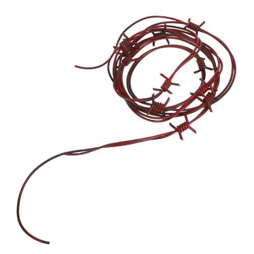 OFFIGAM Simulierte Kunststoffdraht Spielzeugkette Simulationskette Kunststoff Halloween Kette Halloween Requisiten Gefälschte Kette Halloween Gefälschte Kunststoffkette Halloween von OFFIGAM