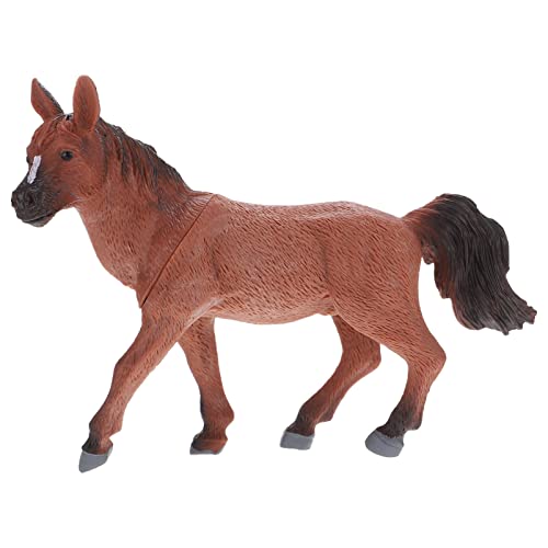 OFFIGAM Simulierte Tierornamente Autospielzeug Autos Kinderspielzeug Autodekor Simulation Pferdefigur Pferdestatue Simulation Tierspielzeug Kognitives Modell von OFFIGAM