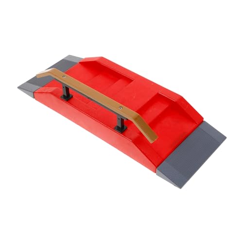 OFFIGAM Skateboarding Venue Props Finger Surfbrett Ergonomisches Finger Handgelenk Wettkampfbrett Finger Massagebrett Skatepark Skateboard Rampe Mini Skateboards Für Finger Kunststoff von OFFIGAM