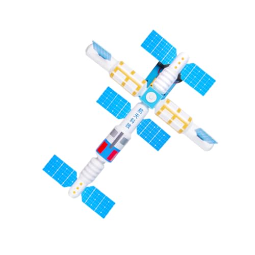 OFFIGAM Space Satellite Modellbau-kit Für Junge Mädchen DIY Experimente Lehrspielzeug Für Und Technik Handwerkliche Materialien Für Kreative Projekte Für Und Dekorationszwecke von OFFIGAM