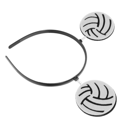 OFFIGAM Sportliches Party Haarband für Sportevents Wiederverwendbares Haaraccessoire mit Ball Design für Karneval Sportfeiern und Auftritte Komfortabel und Langlebig Volleyball OFFIGAM Sportliches Party Haarband für Sportevents Wiederverwendbares Haaraccessoire mit Ball Design für Karneval Sportfeiern und Auftritte Komfortabel und Langlebig Volleyball von OFFIGAM