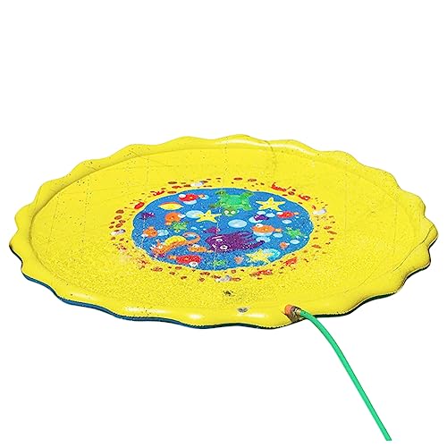 OFFIGAM Spritziger Wasserspielmatte für Familien Tragbare Aufblasbare PVC Spielmatte für Garten Strand Freien Farbenfroh mit Ozeanmotiven für Wasserspaß Ab Monaten OFFIGAM Spritziger Wasserspielmatte für Familien Tragbare Aufblasbare PVC Spielmatte für Garten Strand Freien Farbenfroh mit Ozeanmotiven für Wasserspaß Ab Monaten von OFFIGAM