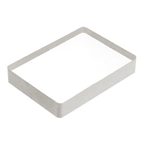 OFFIGAM Stütze Spielkartendekorationen Bausatz Kartenspielhülle Zauberer-Illusions-Requisiten Tricks Streich Magische Zaubertrick Spielkarten Trickkarten Glasdeck Silver von OFFIGAM