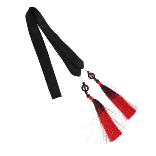 OFFIGAM Traditionelles Hanfu Haarband mit Farbverlaufsquaste Unisex Cosplay Zubehör für Männer und Frauen Vintage Haarschmuck für Hanfu Kostüme von OFFIGAM