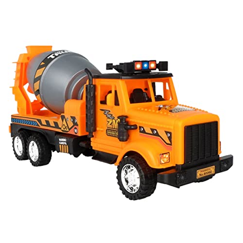 OFFIGAM Trägheitsladen LKW- für kinderspielzeug hühner Große Spielzeugautos Engineering Fahrzeug Fun Toy Frühpädagogisches Orange von OFFIGAM