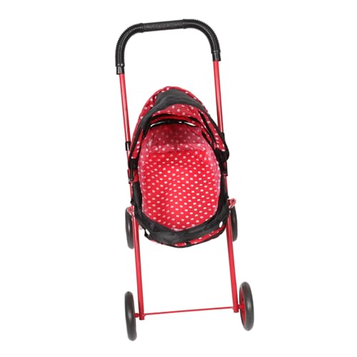 OFFIGAM Trolley- Puppenwagen Kinderwagen für Babypuppen Puppenwagen puppenwagen zubehör Puppen autositz Kinderwagen für Puppen Zubehör für Babypuppen Oxford-Stoff rot OFFIGAM Trolley- Puppenwagen Kinderwagen für Babypuppen Puppenwagen puppenwagen zubehör Puppen autositz Kinderwagen für Puppen Zubehör für Babypuppen Oxford-Stoff rot von OFFIGAM