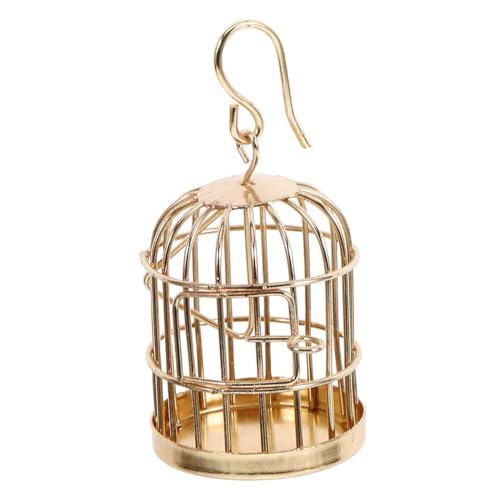 OFFIGAM Vogelkäfig Dekoration Halboffener Hängender Vogelkäfig Für Mini Puppenhäuser Ornament Für Kreative Arrangements Vogelkäfig Für Sammler OFFIGAM Vogelkäfig Dekoration Halboffener Hängender Vogelkäfig Für Mini Puppenhäuser Ornament Für Kreative Arrangements Vogelkäfig Für Sammler von OFFIGAM