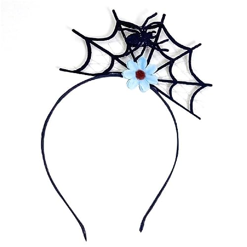 OFFILICIOUS Niedliches Halloween Araneiden Stirnband Lustiges Cosplay Party Kopfbedeckungs Haarband Lustiges Araneiden Bein Stirnband Halloween Anzieh Spinnennetz Haarband Für Mottopartys von OFFILICIOUS