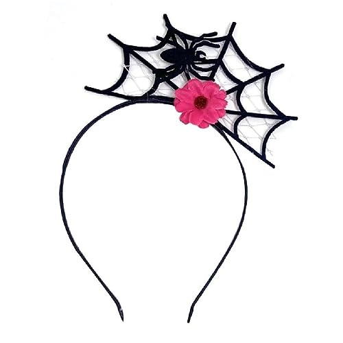 OFFILICIOUS Niedliches Halloween Araneiden Stirnband Lustiges Cosplay Party Kopfbedeckungs Haarband Lustiges Araneiden Bein Stirnband Halloween Anzieh Spinnennetz Haarband Für Mottopartys von OFFILICIOUS