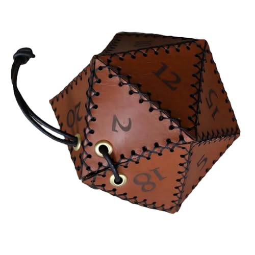 OFFPENSIG PU-Leder D20 Würfeltasche Polyedrische Würfeltasche Tragbare Kordelzugtasche für, Spiel, DND Würfeltasche, OFFPENSIG PU-Leder D20 Würfeltasche Polyedrische Würfeltasche Tragbare Kordelzugtasche für, Spiel, DND Würfeltasche, von OFFPENSIG