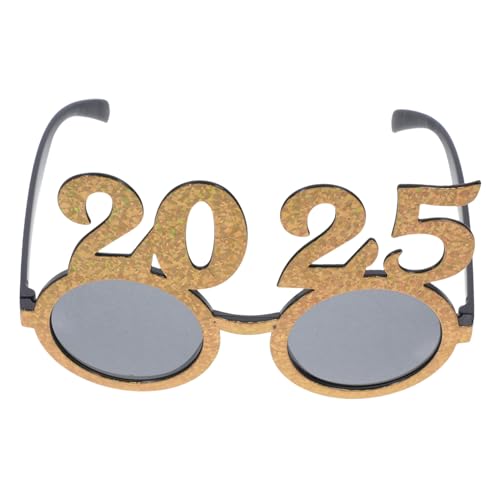 OFFSCH 1 Paar -digitalbrille Ausgefallene Silvester-party-brille Kreis 2025 Brille Frohes Neues Jahr Brille Erwachsene Neujahrsbrille 2025 Glitzer-zahlenbrille Trendy Für Abs Golden OFFSCH 1 Paar -digitalbrille Ausgefallene Silvester-party-brille Kreis 2025 Brille Frohes Neues Jahr Brille Erwachsene Neujahrsbrille 2025 Glitzer-zahlenbrille Trendy Für Abs Golden von OFFSCH