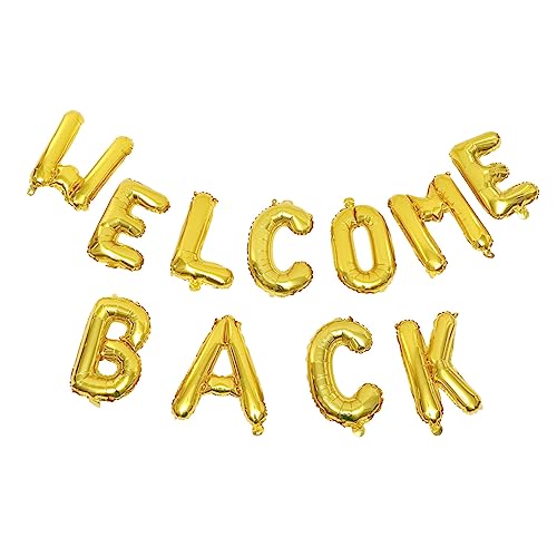 OFFSCH Dekorationen Schuldekorationen Klassenzimmerdekorationen Aluminiumfolie-buchstabenballons-set Macaron-ballons Für Geburtstagsfeiern Und Bürodekorationen von OFFSCH