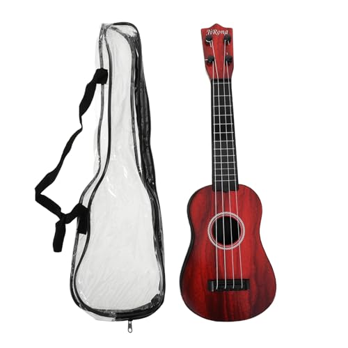 OFFSCH Kinder Ukulele Holz Spielzeug Früher Bildung Musikinstrument Simulation Gitarre Für Kleinkinder Mit Tasche von OFFSCH