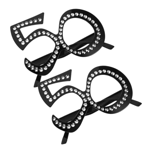 OFFSCH 2 Paar 50 Party Requisiten Geburtstagsbrillen 50 Brillen 50 Jahre Brillen 50 Jubiläums Partygeschenke Neuheiten Brillen Feier Nummern Brillen Geburtstagsbrillen Dekor Aus OFFSCH 2 Paar 50 Party Requisiten Geburtstagsbrillen 50 Brillen 50 Jahre Brillen 50 Jubiläums Partygeschenke Neuheiten Brillen Feier Nummern Brillen Geburtstagsbrillen Dekor Aus von OFFSCH