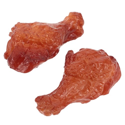 OFFSCH 2 Stück Hähnchenbeinmodell -Requisiten Essen Falsches Huhn Künstliches Essen Beinschmuck Küchenrequisite Künstliches Huhn Home Party Dekoration Schokolade PVC OFFSCH 2 Stück Hähnchenbeinmodell -Requisiten Essen Falsches Huhn Künstliches Essen Beinschmuck Küchenrequisite Künstliches Huhn Home Party Dekoration Schokolade PVC von OFFSCH