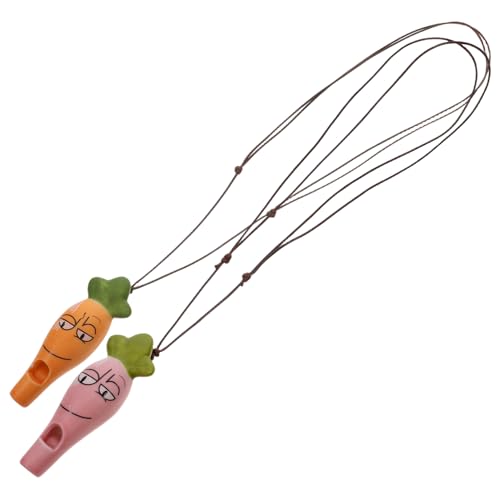 OFFSCH 2 Stück Karottenpfeife Kinderpfeife Party Geräuschmacher Trainingspfeife Notfallpfeife Tierspielzeug Kinderspielzeug Überlebenspfeife Halskette Schiedsrichterpfeife OFFSCH 2 Stück Karottenpfeife Kinderpfeife Party Geräuschmacher Trainingspfeife Notfallpfeife Tierspielzeug Kinderspielzeug Überlebenspfeife Halskette Schiedsrichterpfeife von OFFSCH