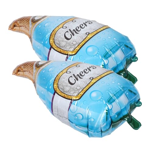 OFFSCH 2 Stück Weinflaschenballon hoch Mubarak Brautduschenballons Junggesellin Luftballons Weinballons Weinflaschen-Ballondekoration Partyballon lustige Geburtstagsballons Aluminiumfolie OFFSCH 2 Stück Weinflaschenballon hoch Mubarak Brautduschenballons Junggesellin Luftballons Weinballons Weinflaschen-Ballondekoration Partyballon lustige Geburtstagsballons Aluminiumfolie von OFFSCH