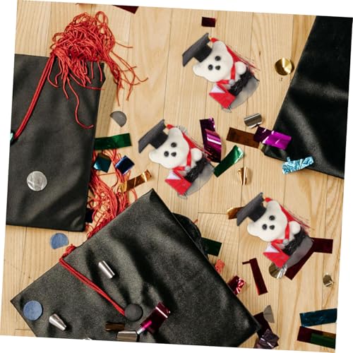 OFFSCH 20 Stück Teiliges Plüsch Abschlussbär Kuscheltier mit Doktorhut Langlebige und Schaumstoffmaterialien als Blumengesteck Deko und Geschenkaccessoire zur Graduierung OFFSCH 20 Stück Teiliges Plüsch Abschlussbär Kuscheltier mit Doktorhut Langlebige und Schaumstoffmaterialien als Blumengesteck Deko und Geschenkaccessoire zur Graduierung von OFFSCH