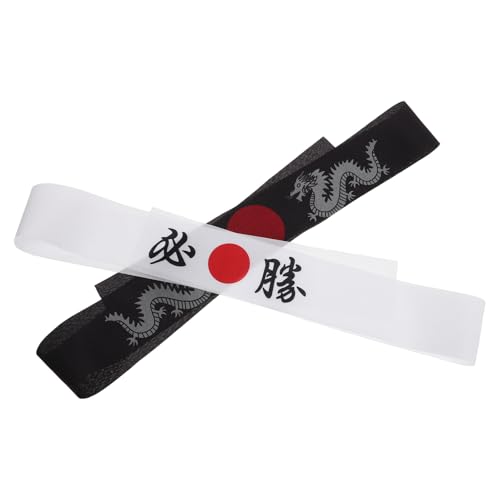 OFFSCH 2Pcs Japanische Ninja Headscarf Head Band Cooking Hut Japan Stirnband Traditionelle Japanische Stirnband Hibachi Hut Ninja Stirnbänder Karate Hat Ninja Kostümzubehör Polyester OFFSCH 2Pcs Japanische Ninja Headscarf Head Band Cooking Hut Japan Stirnband Traditionelle Japanische Stirnband Hibachi Hut Ninja Stirnbänder Karate Hat Ninja Kostümzubehör Polyester von OFFSCH