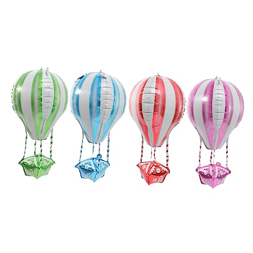 OFFSCH 4 Stück 4D Aluminiumfolie Ballon Partyfolie Für Ballons Woo Hot Dekorationen Luft Geburtstag Rosa Regal Royal Blau Disco Festival Ballon OFFSCH 4 Stück 4D Aluminiumfolie Ballon Partyfolie Für Ballons Woo Hot Dekorationen Luft Geburtstag Rosa Regal Royal Blau Disco Festival Ballon von OFFSCH