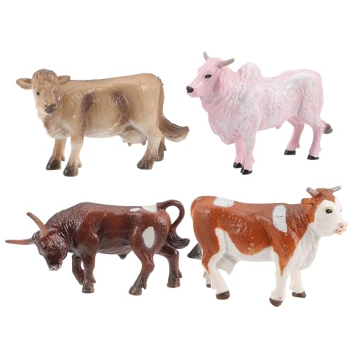 OFFSCH 4 Stück Teiliges Mini Kuh Modellset aus Langlebigem Kunststoff Realistische Kleine Kuh Figuren für Garten Bonsai Tischdeko und DIY Bastelarbeiten Stabile Miniatur Tierornamente OFFSCH 4 Stück Teiliges Mini Kuh Modellset aus Langlebigem Kunststoff Realistische Kleine Kuh Figuren für Garten Bonsai Tischdeko und DIY Bastelarbeiten Stabile Miniatur Tierornamente von OFFSCH