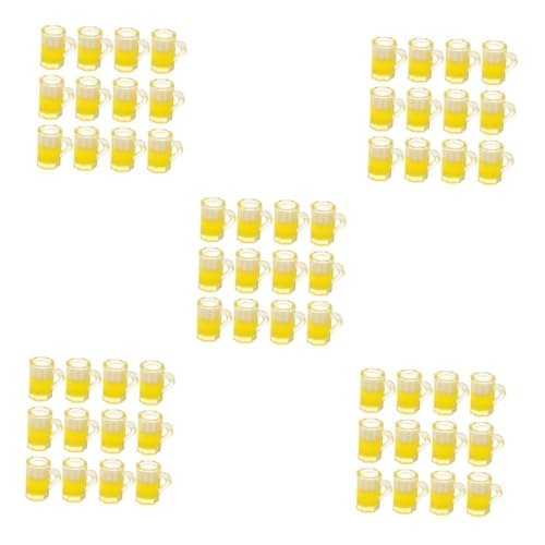 OFFSCH 5 Sätze Bierglas-Ornamente Miniatur Bier Mini -bierfußbäume -Brille Winzig Mini-Becher Zubehör Realistisch Heimdekoration Dekorationen Mini-biergläser Tassen Haus Harz 20 Stück * 5 OFFSCH 5 Sätze Bierglas-Ornamente Miniatur Bier Mini -bierfußbäume -Brille Winzig Mini-Becher Zubehör Realistisch Heimdekoration Dekorationen Mini-biergläser Tassen Haus Harz 20 Stück * 5 von OFFSCH
