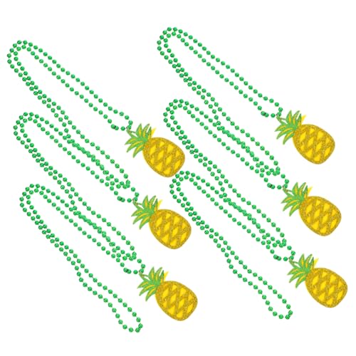 OFFSCH 6 Stück Hawaiianische Party-halskette Ananas-geburtstagsdekoration Hawaiianische Tropische Partydekorationen Hausdekoration Tropische Geburtstagsdekorationen Sommerschmuck Plastik OFFSCH 6 Stück Hawaiianische Party-halskette Ananas-geburtstagsdekoration Hawaiianische Tropische Partydekorationen Hausdekoration Tropische Geburtstagsdekorationen Sommerschmuck Plastik von OFFSCH