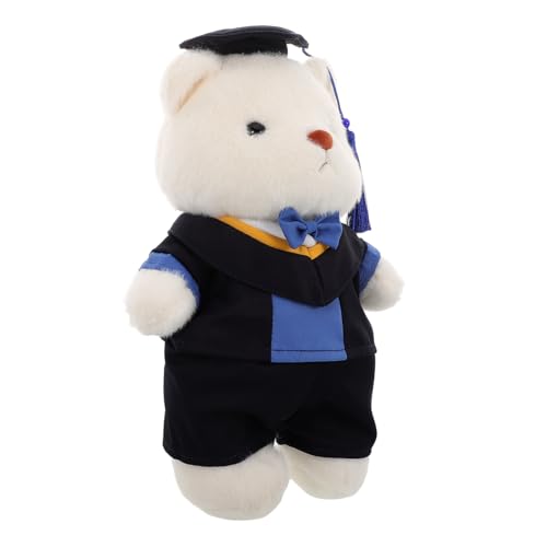 OFFSCH Abschlusssaison Bärenpuppe Mini Plush Grad Animal Abschluss Stofftiere Mini-Abschlussbär-Ornament Kleiner Abschlussbär Abschluss Bär Blume Bärenstrauß für den Abschluss Plüsch Blau OFFSCH Abschlusssaison Bärenpuppe Mini Plush Grad Animal Abschluss Stofftiere Mini-Abschlussbär-Ornament Kleiner Abschlussbär Abschluss Bär Blume Bärenstrauß für den Abschluss Plüsch Blau von OFFSCH
