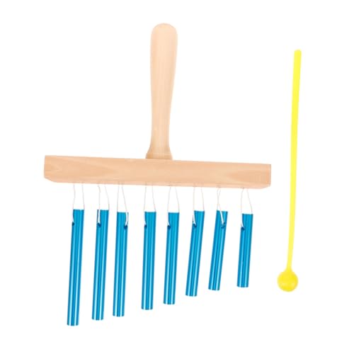 OFFSCH Acht-ton-Wind-kamm Schlaginstrument Mit Schlägel Musikinstrument Mit Stock Windspiel Windglocke Für Windglocken-schlaginstrument Glocken-Instrument Schlagglocken Holz Blau OFFSCH Acht-ton-Wind-kamm Schlaginstrument Mit Schlägel Musikinstrument Mit Stock Windspiel Windglocke Für Windglocken-schlaginstrument Glocken-Instrument Schlagglocken Holz Blau von OFFSCH