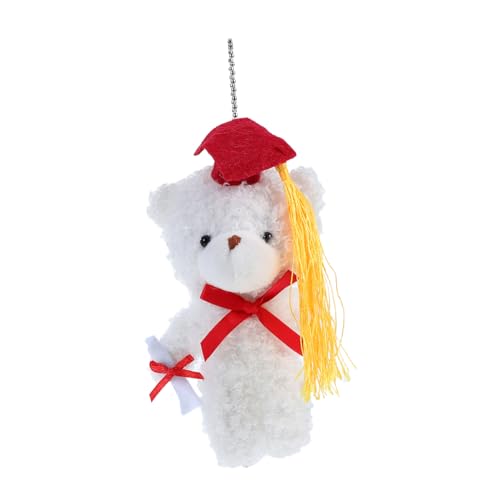 OFFSCH Abschluss Bär Mit Hut Für Graduation Plüschtier Zum Schulabschluss Stofftier „congratulations“ Bärenpuppe Für Feierlichkeiten von OFFSCH