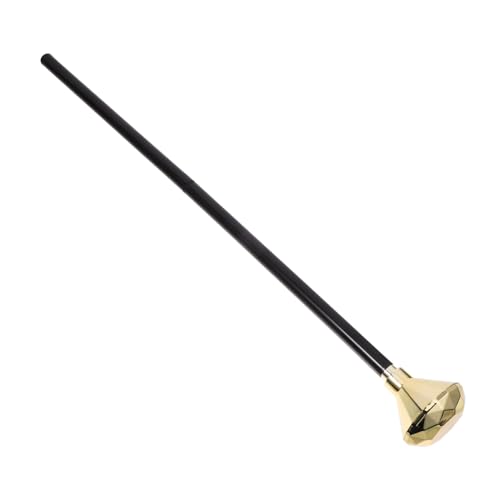 OFFSCH Edelstein Prinz- -Zauberstab Königszepter Zauberstäbe König Cosplay Halloween königliches Halloween-Bastel-Cosplay-Stock Zauberstab Abs Golden von OFFSCH