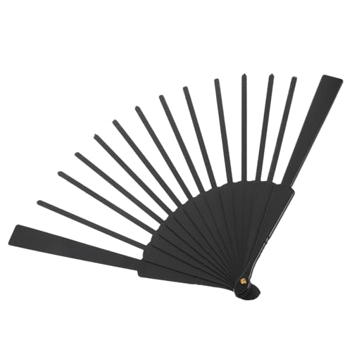 OFFSCH Faltbarer Fächerrahmen aus Robuster Glatter Japanischer Fan Rib DIY Bastelmaterial für Handliche Fächer Faltbare Fan Stäbe Leicht und Tragbar für Kreative Gestaltung von OFFSCH