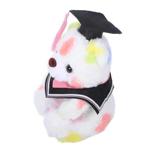 OFFSCH Graduationsbär Plüschspielzeug mit Doktorhut Weicher als Geschenkidee zum Bachelor Abschluss und Prüfung Bestanden Dekorativ für Abschlussfeier und Zuhause OFFSCH Graduationsbär Plüschspielzeug mit Doktorhut Weicher als Geschenkidee zum Bachelor Abschluss und Prüfung Bestanden Dekorativ für Abschlussfeier und Zuhause von OFFSCH