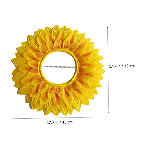 OFFSCH Lustiges Sonnenblumen Kopfbedeckungs mit Seidenhandschuhen Farbenfrohes Blumen Kostüm für Geeignet für Karneval Tanz Aufführungen und Sportfeste Zufällige Farbe Zufällige Farbe OFFSCH Lustiges Sonnenblumen Kopfbedeckungs mit Seidenhandschuhen Farbenfrohes Blumen Kostüm für Geeignet für Karneval Tanz Aufführungen und Sportfeste Zufällige Farbe Zufällige Farbe von OFFSCH