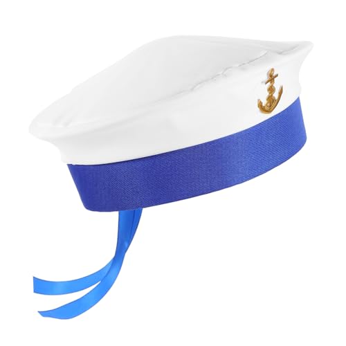 OFFSCH Matrosenhut Für Kostümpartys – Matrosenhut Für Damen Cosplay Marine-stil Für Dekorationen von OFFSCH