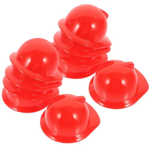 OFFSCH Mini-bauhelm Miniatur-bauarbeiterhelm Kunststoff-mini-puppenhelm-set Schutzhelm Für Jungen Und Mädchen Spielzeug von OFFSCH