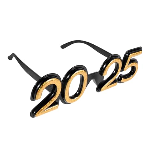 OFFSCH Neujahrsbrille geformt Brillen für Männer Party Fall lustig frohes neues jahr brille Silvester Brille Frohes Neues Jahr Dekorationen Neue Brille gefälschte Kinderbrille Stk Golden OFFSCH Neujahrsbrille geformt Brillen für Männer Party Fall lustig frohes neues jahr brille Silvester Brille Frohes Neues Jahr Dekorationen Neue Brille gefälschte Kinderbrille Stk Golden von OFFSCH