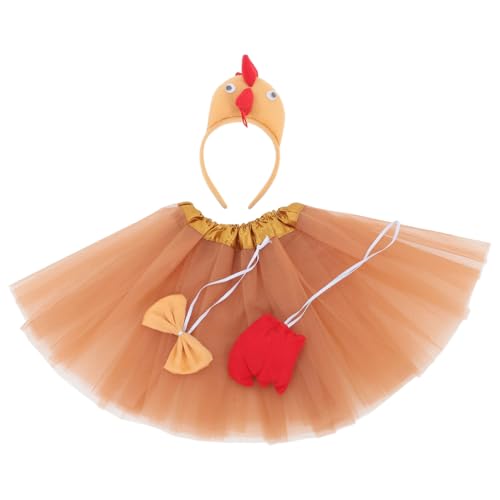 OFFSCH Ostern Huhn Kostüm Set 3d Stirnband Tutu Cosplay Outfit Für Erwachsene OFFSCH Ostern Huhn Kostüm Set 3d Stirnband Tutu Cosplay Outfit Für Erwachsene von OFFSCH