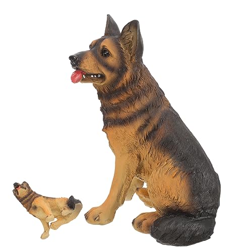 OFFSCH Simulation Hundefigur Langlebigem Harz Realistisches Tiermodell für Garten und Innenraumdekoration Lehrreiches Hundemodell zur Tierwissens Gestaltet OFFSCH Simulation Hundefigur Langlebigem Harz Realistisches Tiermodell für Garten und Innenraumdekoration Lehrreiches Hundemodell zur Tierwissens Gestaltet von OFFSCH
