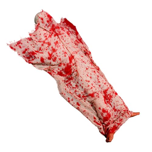 OFFSCH Soundaktivierte Halloween-deko Leichnam mit Led-Augen Gruseliges Outdoor Crime Scene Prop für Party Haunted House Vielseitig Einsetzbar Installieren Blutige Leiche für Garten OFFSCH Soundaktivierte Halloween-deko Leichnam mit Led-Augen Gruseliges Outdoor Crime Scene Prop für Party Haunted House Vielseitig Einsetzbar Installieren Blutige Leiche für Garten von OFFSCH