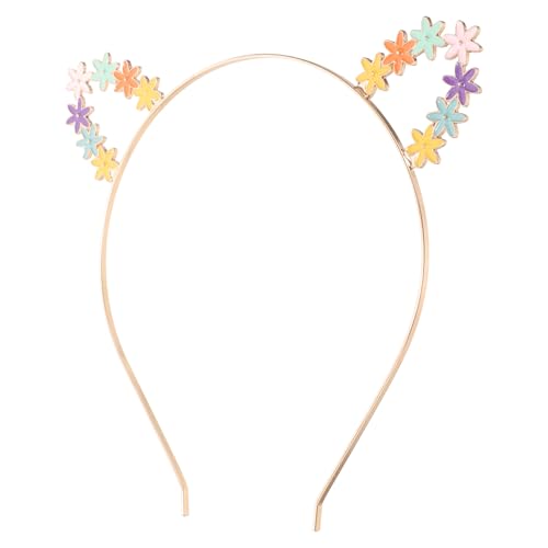 OFFSCH Katzenohren Stirnband Legierung Kristall Strass Hasenohren Haarband Party Dress-up Kopfbedeckung Zubehör von OFFSCH
