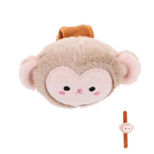 OFFSCH Tierplüscharmband Tierschnapparmbänder Plüsch-affen-kuscheltiere Klatschende Hände Klebriges Animal-slap-armbänder Affen Ausgestopfte Tiere - Pp Baumwolle Brown OFFSCH Tierplüscharmband Tierschnapparmbänder Plüsch-affen-kuscheltiere Klatschende Hände Klebriges Animal-slap-armbänder Affen Ausgestopfte Tiere - Pp Baumwolle Brown von OFFSCH