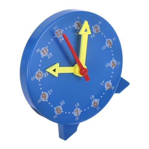 OFFSCH Unterrichtsuhr Kit Vorschulklassenzimmer Lernzeituhr Puzzle Uhr Analoge Uhr Für Kinder Lernen Lernuhr -Modell Interaktive Spielzeug Kleinkind Lernspielzeug Klassenzimmerdekoration von OFFSCH