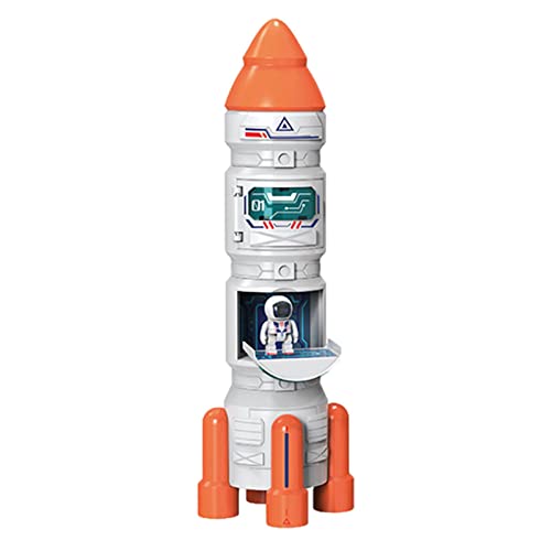 OFFSUM Raumschiff für Kinder | Raketen-Shuttle, Raketenbau, Raumschiff für Kinder ab 3 Jahren, Lernspielzeug Modell Cipliko von OFFSUM