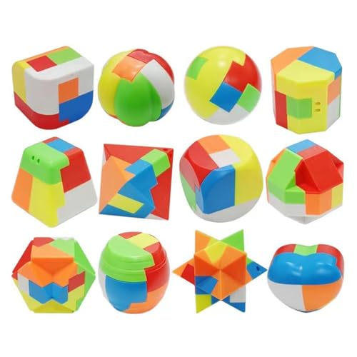 20 Stück Mini Würfel, Kinder Würfelpuzzle Puzzle Würfel Knobelspiele 3D Brainteaser Denkspiel Set Geduldspiele IQ Logik Geist Spielzeug 3D Mini Puzzle Denkspiele Spielzeug 20 Stück Mini Würfel, Kinder Würfelpuzzle Puzzle Würfel Knobelspiele 3D Brainteaser Denkspiel Set Geduldspiele IQ Logik Geist Spielzeug 3D Mini Puzzle Denkspiele Spielzeug von OFGAOO